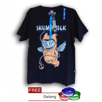 Skumanick T-Shirts Original 024 - Hitam  