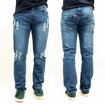 Sleepwalking Celana Panjang Jeans reguler premium  