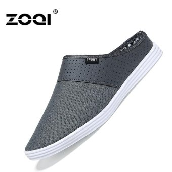 Slip-Ons & Loafers ZOQI Men's Fashion Casual Shoes(Grey) - intl  