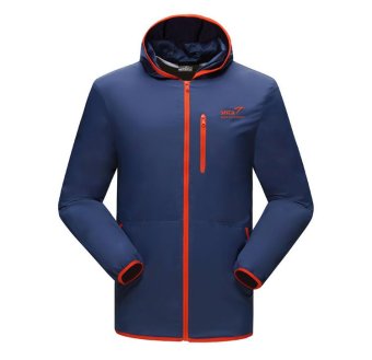 SNTA Mens Outdoor Waterproof Jaket 8801 - Navy  