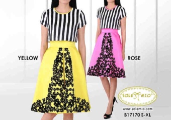 Sole Dress Wanita B17170 - Yellow  