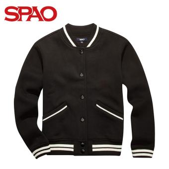 SPAO Baseball Jacket SPMZ612G21-19 (Black)  