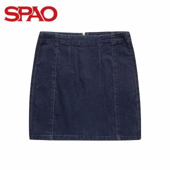SPAO Denim H-Line Skirts SAWJ622G03-57 (D/Indigo)  