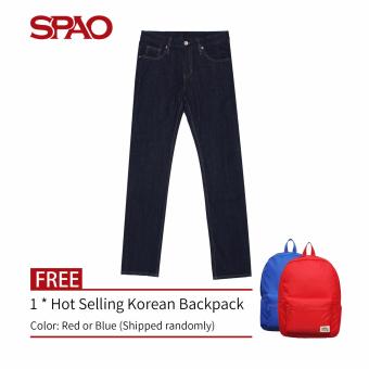 SPAO Slim Straight Jeans SPTJ647C11-57 (D/Indigo)  