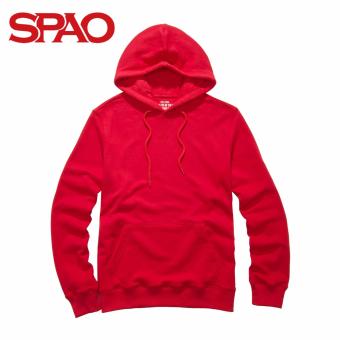 SPAO Zip Up Hoodie SPMZ611C05-20 (Red)  