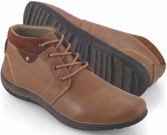 Spiccato SP 538.05 Sepatu Kasual Boots Pria - Bahan Sintetis - Bagus Dan Gaya - Coklat  