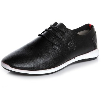 SRZ New Style Men''s Fashion Breathable Casual Shoes(Black) - Intl  