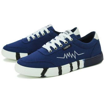 SRZ New Syle Men's Fashion Breathable Casual Shoes(Blue) - intl  