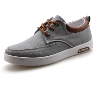SRZ New Syle Men's Fashion Breathable Casual Shoes&Canvas Shoes(Grey) - Intl  