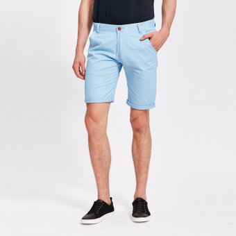 Stitch chino shorts (Blue)  