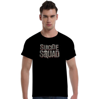 Suicide Squad Dead Cotton Soft Men Short T-Shirt (Black)   