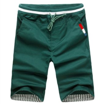 Summer Casual Fashion Men's Beach Shorts Men Loose Sport Shorts(Green) - Intl  