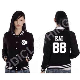 Sweater Baseball Korea / Jaket Sweater Exo Member Kai  