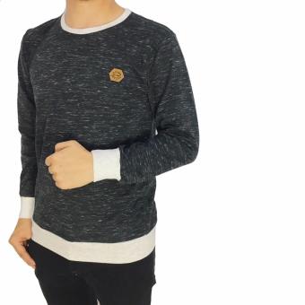 Sweater Distro Terbaru Mix 3 Warna Pria-Hitam  