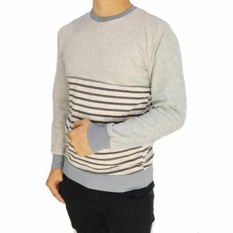 Sweater Distro Terbaru Mix 3 Warna Pria-Putih  