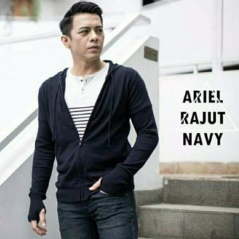 Sweater Rajut Ariel Premium Best Seller ( Blue Navy )  