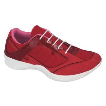 Syaqinah Sepatu Sneakers Wanita - Merah  