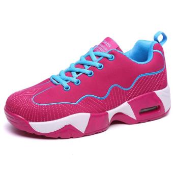 Tauntte Fashion Women Air Cushion Sneakers Korean Anti Slip Sport Casual Shoes (Pink) - intl  