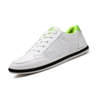 Tauntte Four Season Anti-Slip Men Sneakers Korean Breathable Casual Shoes For Male (Green) - intl  