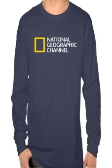 The Chubbys -Tshirt Long Sleeve National Geographic Channel - Biru Dongker  