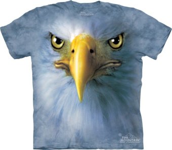 The Mountain T-shirt Eagle Face  