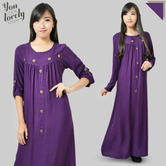 TOKOKU Dress Maxi Ponny - YU (Ungu)  