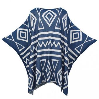 Toprime Women's Casual Loose Kimono Batwing Sleeve Knit Open Front Cardigan  