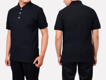 Trend Baju - Kaos Polo Uk L - Hitam  