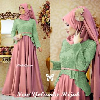 Trend Baju - Maxi Jersey Kaos Florencia - Green  