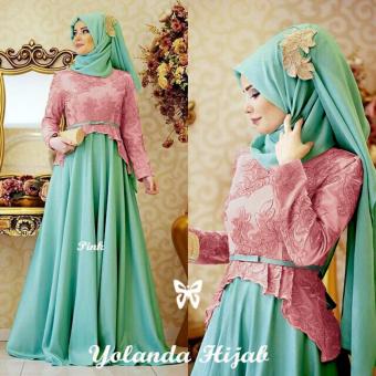 Trend Baju - Maxi Jersey Kaos Florencia Uk L - Pink  