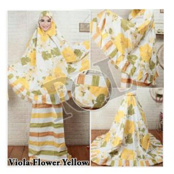 trendshopee Mukena Katun Jepang Viola [YELLOW]  