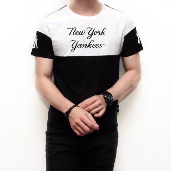 Tshirt - Kaos Pria Sultan Shop- HM 9113 - Black  