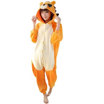 Twinklenorth AAC-55 Orange Lion Adult Animal Costume Jumpsuit (Intl)  