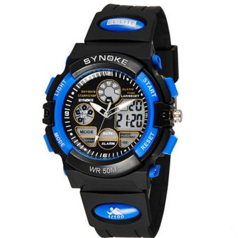 Twinklenorth Men's Black Silicone Strap Watch 99266-1  