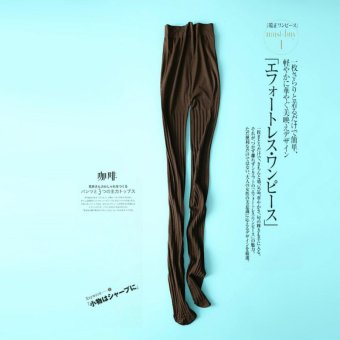 Twist show thin Pantyhose Stockings velvet vertical stripe pantyhose female v8015 - intl  