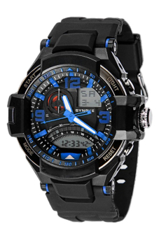 Ufengke Men's Black Polyurethane Strap Watch Uf-Wsn028A  