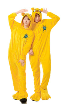 Ufosuit Adventure Time Jack Kigurumi Onesie Yellow  