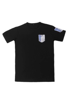 Ufosuit Attack On Titan Costume T-Shirt (Black)  