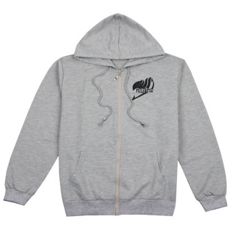 Ufosuit Game Fairy Tail Gray Jacket Casual for Unisex - intl  
