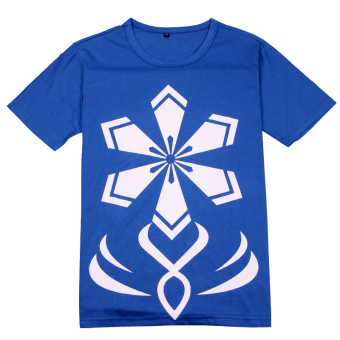 Ufosuit Japanese Anime Hatsune Miku Sleeves T-shirt (Blue)  