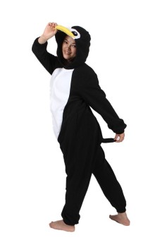 Ufosuit Penguin Adult Animal Kigurumi Onesie Black  