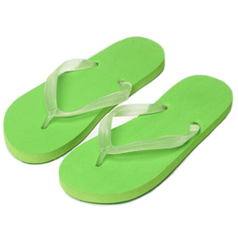 Unisex Slip-on Flip flops Luminous Slippers Glow in the dark (Green) (Intl)  