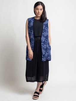 Utopian Meredith Vest in Cobalt Blue  