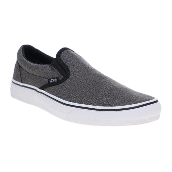 Vans Suiting Classic Slip-On Sneakers - Black-True White  