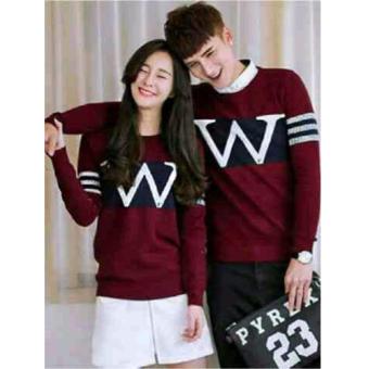 Vanz Collection - Sweater Couple W - Maroon  