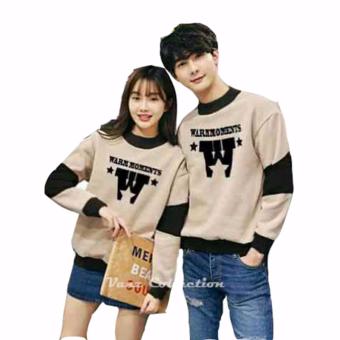 Vanz Collection - Sweater Couple Warm - Coklat Hitam  