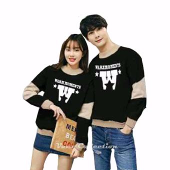 Vanz Collection - Sweater Couple Warm - Hitam Coklat  