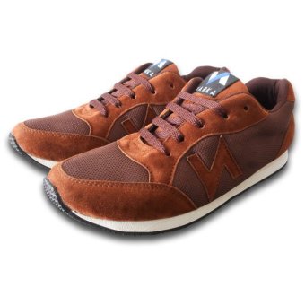 Varka 015 Draco Sneakers Sepatu Olahraga Lari dan Casual Joging - Coklat  