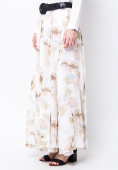 Verina Fashion - Parish Long Skirt - Putih  