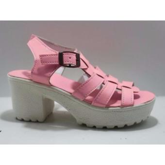 Vielin Sandal Fashion Heels/Heels Wanita Spider-Pink Baby  